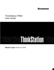Lenovo ThinkStation P900 User Manual