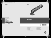 Bosch PMF 10,8 LI Original Instructions Manual