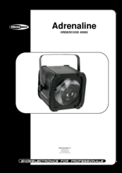 SHOWTEC DJ LED Flower High-Power GL-40 Product Manual