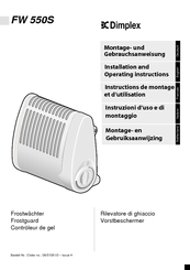 Dimplex FW 550S Installation And Operating Instructions Manual