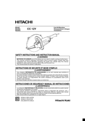 Hitachi CC 12Y Instruction Manual
