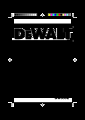 DeWalt DW650 Original Instructions Manual