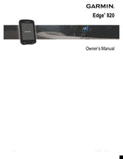 GA Project EDGE 820 Owner's Manual