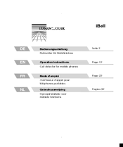 HumanTechnik iBell Operation Instructions Manual