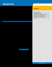 Quantum StorNext M330 Site Planning Manual