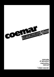 Coemar CF 7 HEX Instruction Manual