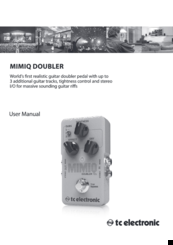 TC Electronicectronic Mimiq doubler User Manual