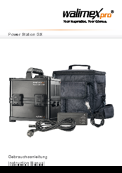 walimex power station gx Instruction Manual