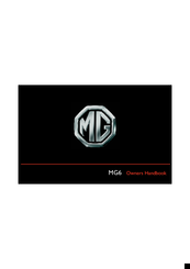 Mg MG6 Owner's Handbook Manual