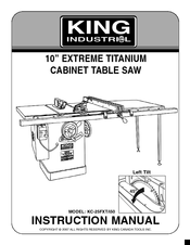 King Industrial KC-25FXT/i50 Instruction Manual