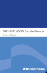 Streambox SBT3-9200 Product Manual