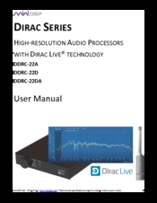 miniDSP Dirac DDRC-22D User Manual