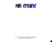HIFI engine BGW 8000 TOROID proline II Owner's Manual