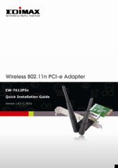 Edimax EW-7612PIn Quick Installation Manual