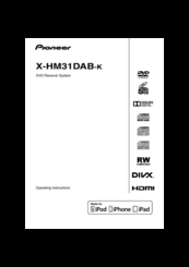 Pioneer X-HM31DAB-k Operating Instructions Manual