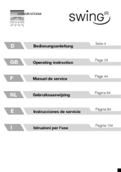 HumanTechnik SWING IR Operating Instructions Manual