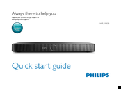 Philips HTL5130B Quick Start Manual