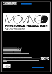 dB Technologies MOVING D TOURING RACK Quick Start Manual