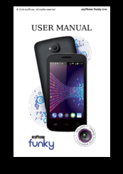 myPhone Funky User Manual