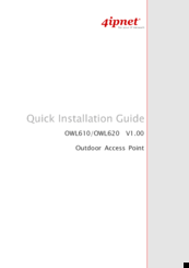 4IPNET OWL620 Quick Installaion Manual