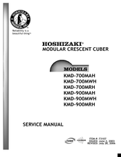 Hoshizaki KMD-900MAH Service Manual