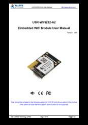 Jinan USR IOT Technology USR-WIFI232-A2 User Manual