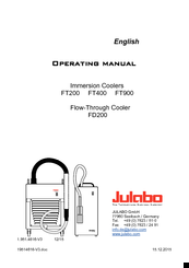Julabo FT200 Operating Manual