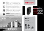 Pr PReasy 4114 User Manual