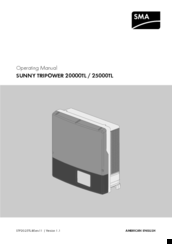SMA Solar Technology SUNNY TRIPOWER STP 20000TL-30 Operating Manual