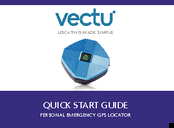 Vectu PERSONAL EMERGENCY GPS LOCATOR Quick Start Manual