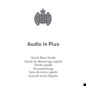 MINISTRY OF SOUND Audio In Plus Quick Start Manual