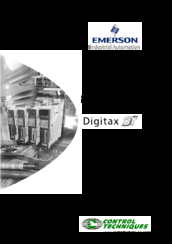 Emerson digitax st series Installation Manual
