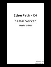 DCB etherpath X4 User Manual