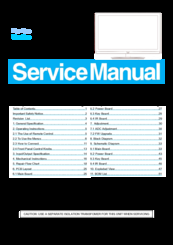 AOC LE19A1333/30 Service Manual