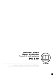 Husqvarna PG 530 Operator's Manual