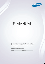 Samsung UN40J5300AG E-Manual