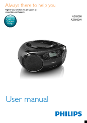 Philips AZB500W User Manual