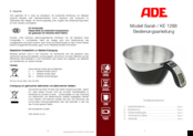 ADE KE 1285 Operating Instructions Manual
