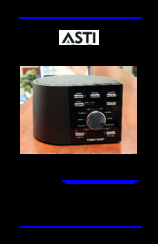 ASTi Sound+Sleep ASM1002 Owner's Manual