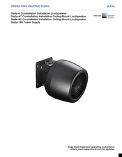 Meyer STELLA-8C Operating Instructions Manual