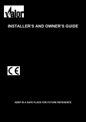 Valor accolade 806 Installer's And Owner's Manual