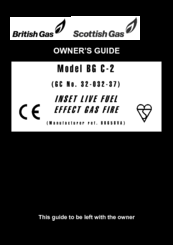 Valor British Gas BG C-2 Owner's Manual