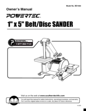 PowerTec BD1500 Owner's Manual