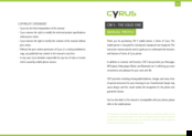 Cyrus CM 5 Manual