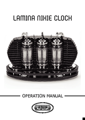 Lamina Nixie Clock Lamina Nixie Operation Manual