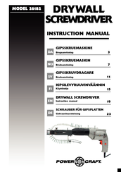 Power Craft 26182 Instruction Manual