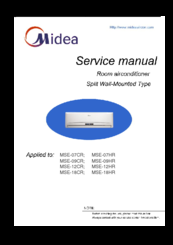 Midea MSE-12CR Service Manual