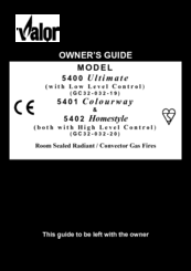 Valor 5400 ULTIMATE Owner's Manual