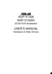 Asus agp-v1326c User Manual