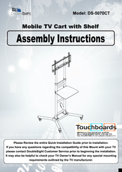 DoubleSight DS-5070CT Assembly Instructions Manual